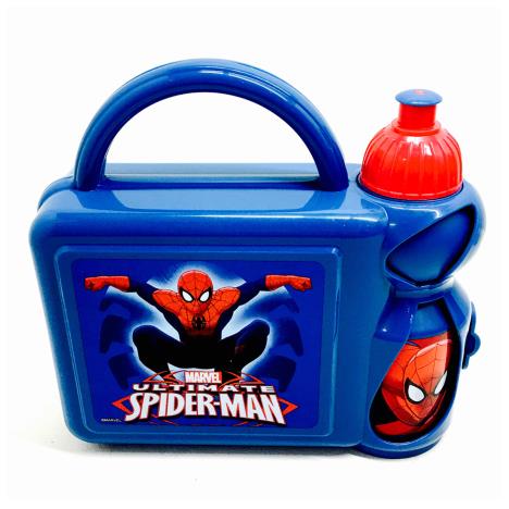 Spiderman Lunch Box & Drinks Bottle Combo Set £3.99